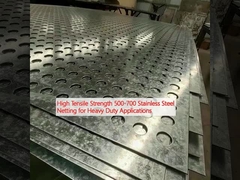 High Tensile Strength 500-700 Stainless Steel Netting for Heavy Duty Applications