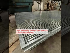 High Weldability Stainless Steel Mesh for Custom Requirements