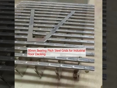30mm Bearing Pitch Steel Grids for Industrial Floor Decking