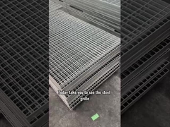 30mm Pitch Stainless Steel Flat Steel Grating With Galvanized Surface Aluminium Checkered Plates
