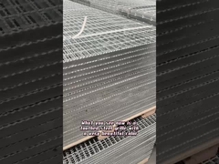 YB/T4001.1-2007 Standard Anti Rust Galvanized Steel Grating with 30mm Bearing Bar