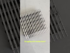 SS 304 Steel bar Grating  Shower  Bathroom Floor Linear Drainanage cover grating