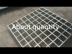 1000x6000mm Size Anti-Rust Steel Grating Biggest Size 1050mm*6000mm For Industrial Environments