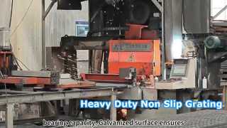 Heavy Duty Anti Slip Serrated Steel Grating Solutions