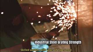 Steel Grating Industrial Strength OSHA EN Certified
