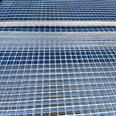 Galvanized Serrated Industrial Steel Grating Safety Grid 5mm Thickness