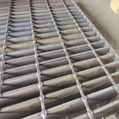 Metal Bearing Bar Heavy Duty Grating Grid Serrated Mesh