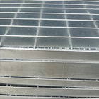 Untreated 253/30/100 Carbon Steel Grating Gutter Cover / Gutter Foot Pedal