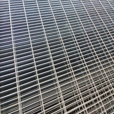 Pressure Welding Industrial Steel Grating Galvanized For Machinery