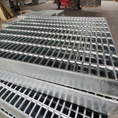 1000x1000mm Industrial Steel Grating with Welding Process and 30mm Bearing Bar Pitch