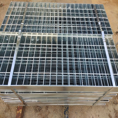 1000x1000mm Industrial Steel Grating with Welding Process and 30mm Bearing Bar Pitch