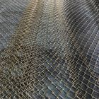 hot dip galvanized 6' tall diamond hole chain link iron wire mesh fence pvc coated vinyl fence