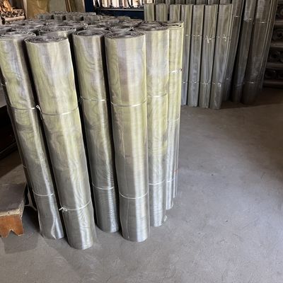 Polishing High Durability 304 Stainless Steel Mesh  Tensile Strength 500-700