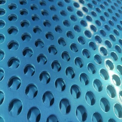Customized Perforated Metal Plate With 30%-70% Open Area Available Samples Various Aperture Sizes