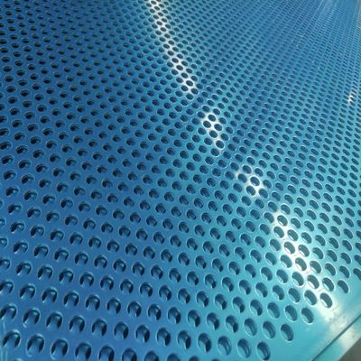 Customized Perforated Metal Plate With 30%-70% Open Area Available Samples Various Aperture Sizes