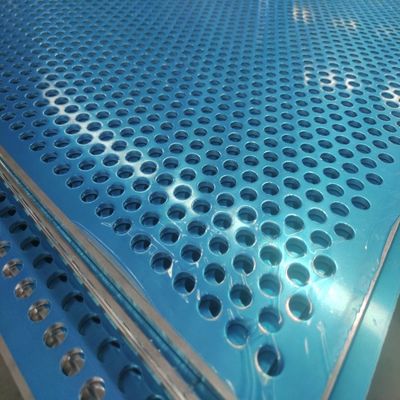 Customized Perforated Metal Plate With 30%-70% Open Area Available Samples Various Aperture Sizes
