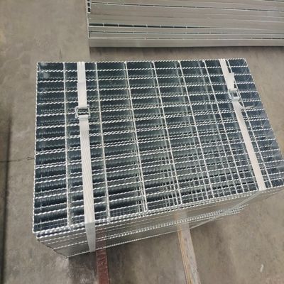 3mm Cross Bar Hot Dipped Smooth Surface Steel Grating For Building