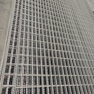 Galvanized Supplied Anti Rust Steel Grating With Silver Surface