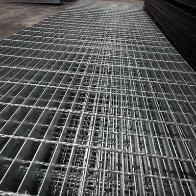 YB/T4001.1-2007 Bright Stainless Steel Industrial Grating With Machine Pressure Welding