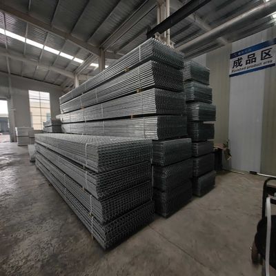 Machine Pressure Welded 30mm Industrial Steel Grating With Bright Surface 3mm Crossing Bar