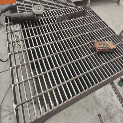Capacity Heavy Duty Plate Steel Grating 19-w-4 Rectangular Bar 8mm