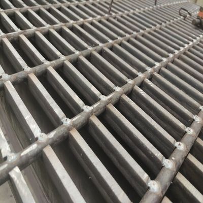 Capacity Heavy Duty Plate Steel Grating 19-w-4 Rectangular Bar 8mm