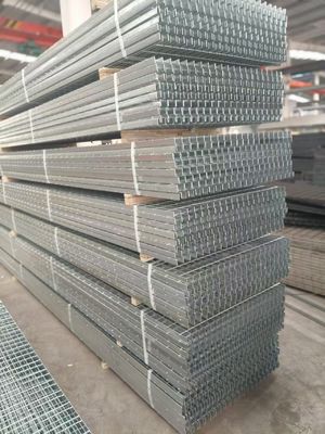 Stainless Steel Texture Serrated Industrial Steel Grating with Serrated Bearing Bar