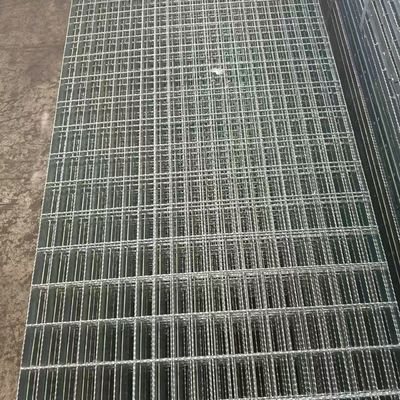 With wind and non-slip properties, the structure is stable and can be customized sized silver steel grid