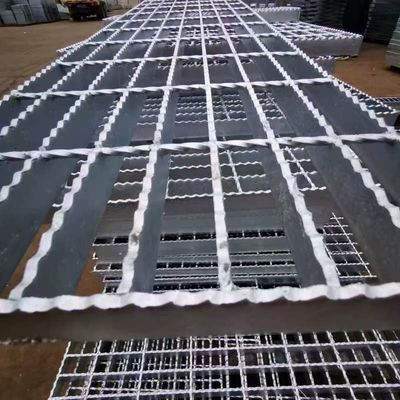 Modern Hot Galvanized Steel Flat Bar Grating Welded Floor Decking For Industrial Environment