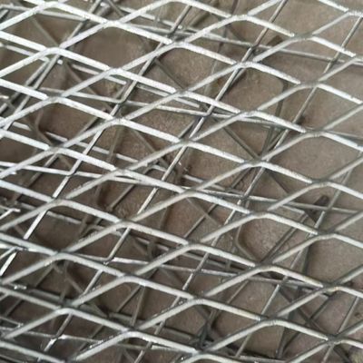 Q235 Steel expanded metal tread plate Strong Corrosion Resistance