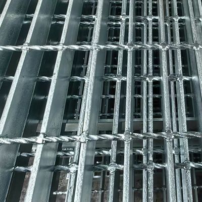 3mm Cross Bar Anti   Rust Steel Grating Flat Steel Grating