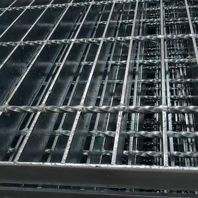 3mm Cross Bar Anti   Rust Steel Grating Flat Steel Grating