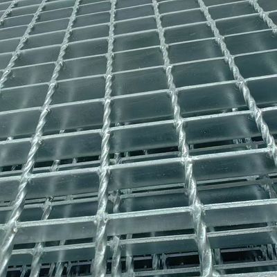 30mm Pitch anti   rust steel grating Bright Surface Smooth Welded