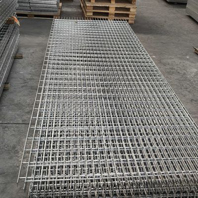 30mm Pitch 30mm Space Bar Grating Mesh / Flat Steel Grating Flat Bar Flooring