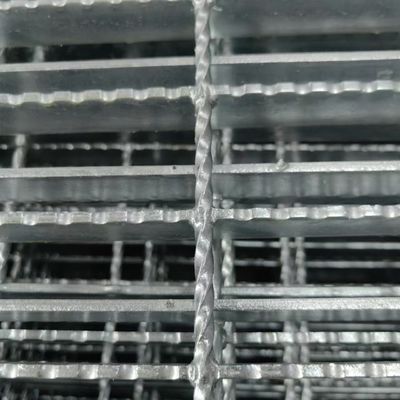Anti Slip Galvanized Welded Steel Floor Grating For Industrial Building