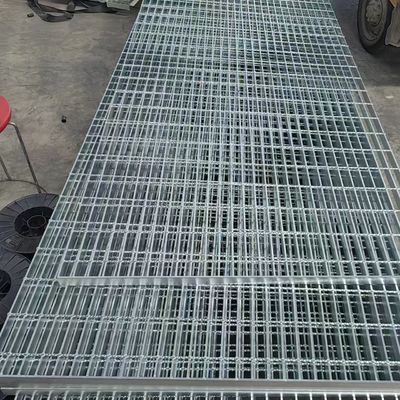 Bright On Surface Modern Industrial Steel Grating