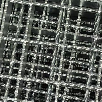 Hot Dip Galvanized Industrial Grating 30x30mm Welded