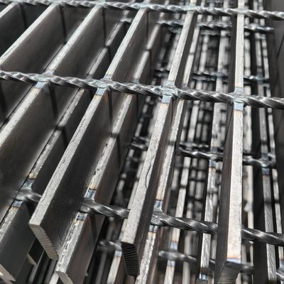 1000x1000mm Plain Types Welded Steel Industrial Grating 30mm Open Type