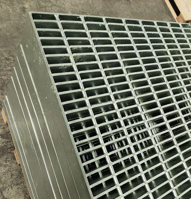 3mm Bright Steel Floor Decking Grating with 30mm Cross Bar