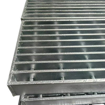 YB/T4001.1-2007 Standard 30mm Non Slip Steel Floor Grating with Bright Surface