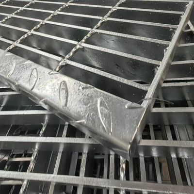 30mm Pitch Flat Stainless Steel Bar Grating in 1000x1000mm