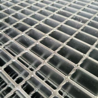 High Strength serrated metal grating Platform Heavy Load in Corrosive Environments
