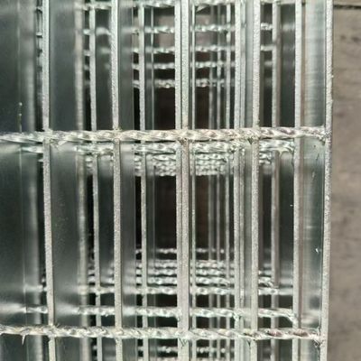 High Strength serrated metal grating Platform Heavy Load in Corrosive Environments