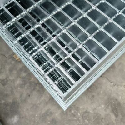 High Strength serrated metal grating Platform Heavy Load in Corrosive Environments