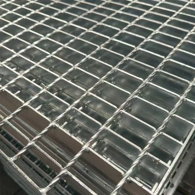 Heavy Duty Stainless industrial steel grating Compliant With Galvanizing Standards