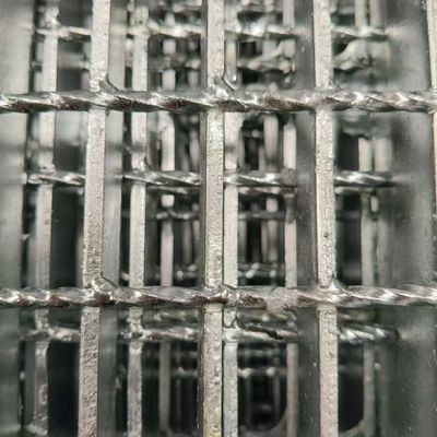 40 to 130mm Cross Bar Pitch Industrial Steel Grating for Different Requirements