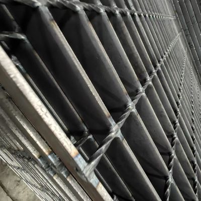 Stainless Steel Anti Slip Grating Easy To Install Excellent Durability And Corrosion Resistance