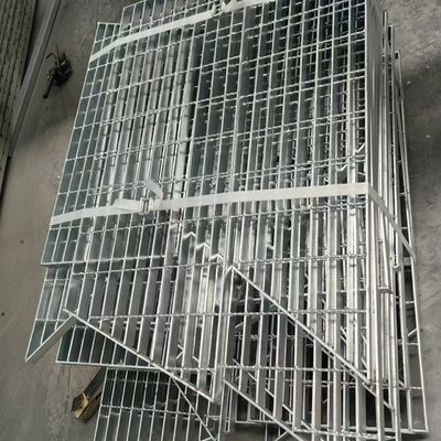 Corrosion Resistant Industrial Steel / Aluminum Grating anti skid