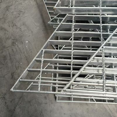 Corrosion Resistant Industrial Steel / Aluminum Grating anti skid