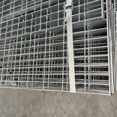Corrosion Resistant Industrial Steel / Aluminum Grating anti skid
